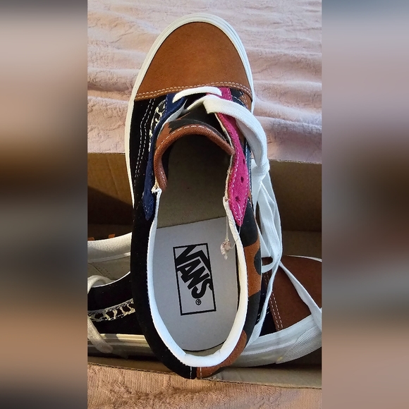 Vans Old Skool 36 Dx Anaheim Factory Animal Mix / Black ladies size 8 Men's 6.5 - Picture 6 of 7